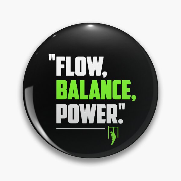 Item preview, Flow. Balane. Power. designed and sold by TheFineShirt.