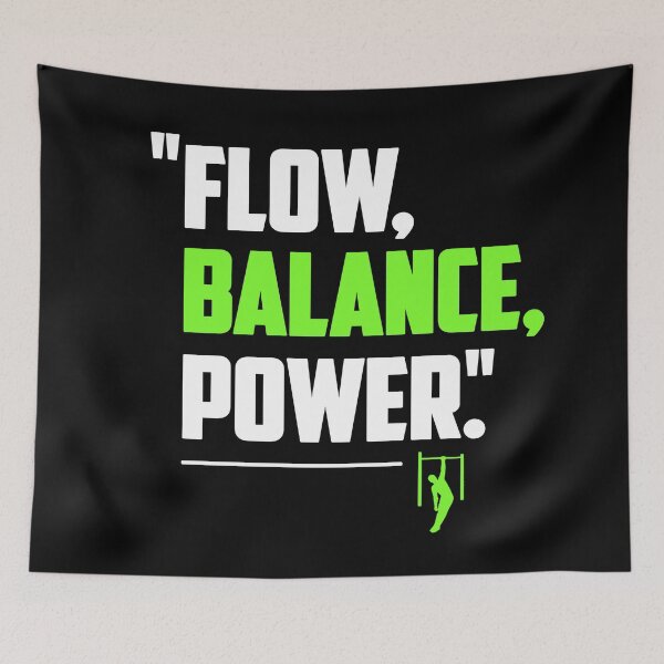 Item preview, Flow. Balane. Power. designed and sold by TheFineShirt.