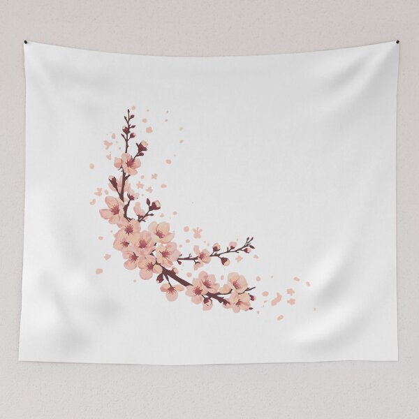 Item preview, Pink sakura flowers designed and sold by uunaa.
