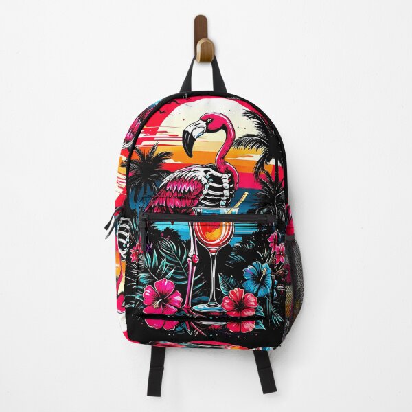 Item preview, A tropical flamingo landscape designed and sold by Creative Visualize.
