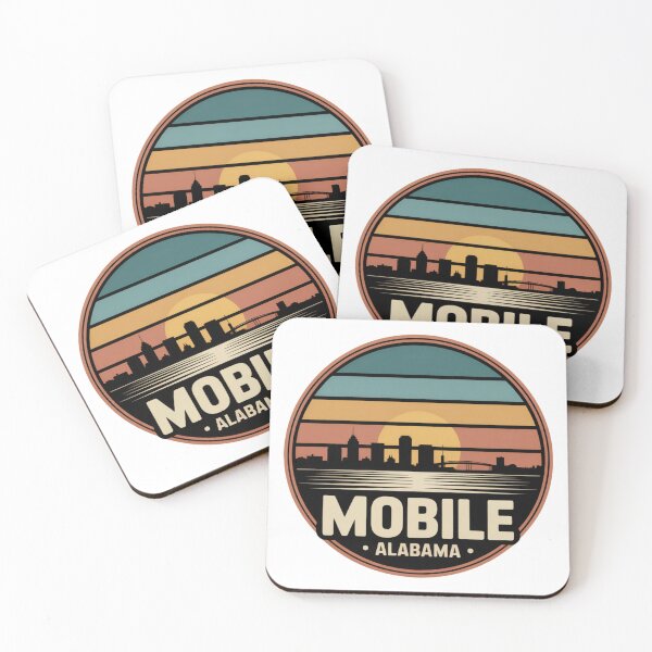 Item preview, Mobile Alabama: Coastal Skyline designed and sold by CircinusStore.