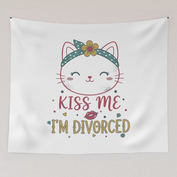 Item preview, Divorce Kiss Me Im Divorced Divorce Party Newly designed and sold by LuminOrb.