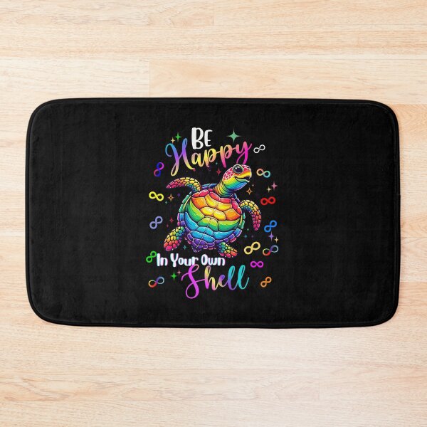 Item preview, Be Happy In Your Own Shell Autism Awareness Puzzle Pieces Turtle Animal designed and sold by RobertLeibowitz.
