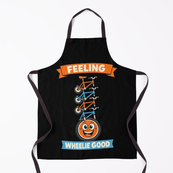 Item preview, Feeling Wheelie Good Funny Bike Pun Design designed and sold by TeeTimeTreasure.