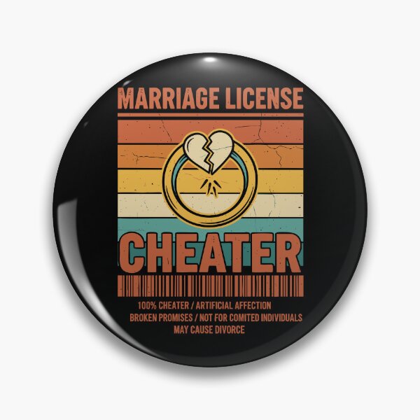 Item preview, Divorce Divorce Humor Marriage License Cheater designed and sold by LuminOrb.