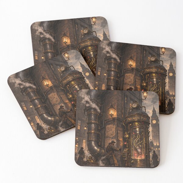 Item preview, The Cobblestone Foundry - Steampunk Art designed and sold by bapupa.