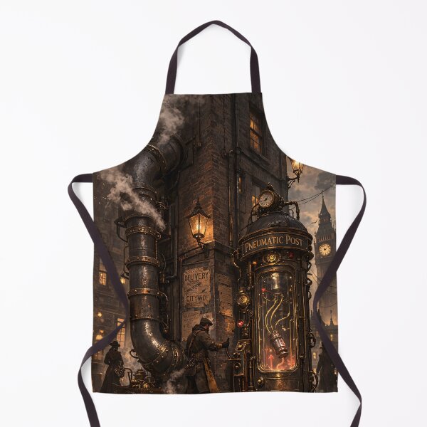 Item preview, The Cobblestone Foundry - Steampunk Art designed and sold by bapupa.