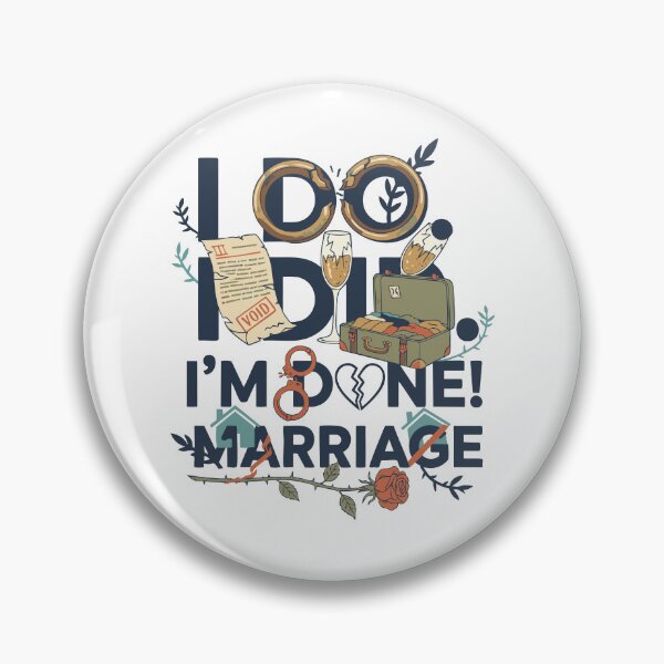 Item preview, Divorce I Do I Did Im Done Marriage Divorce Party designed and sold by LuminOrb.