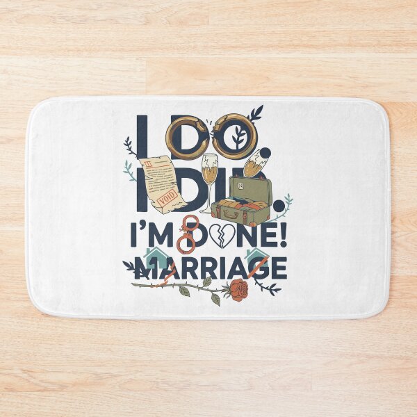 Item preview, Divorce I Do I Did Im Done Marriage Divorce Party designed and sold by LuminOrb.