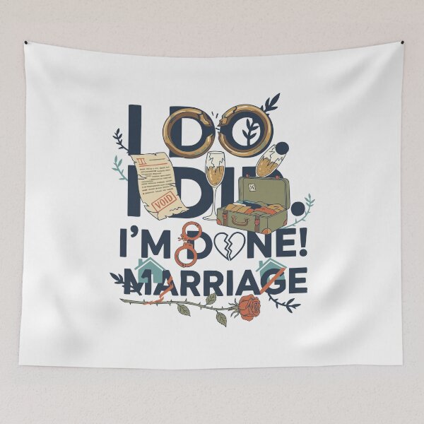 Item preview, Divorce I Do I Did Im Done Marriage Divorce Party designed and sold by LuminOrb.