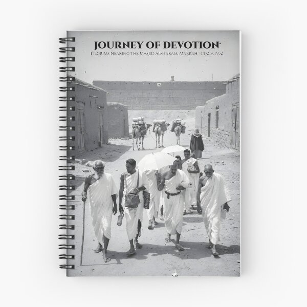 Item preview, Journey of Devotion: Makkah Pilgrims 1952 designed and sold by GoldenVerseArt.