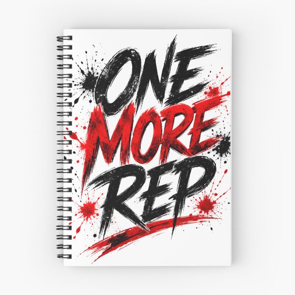 Item preview, One More Rep Gym Motivation Discipline Mindset designed and sold by SzyMazDesign.