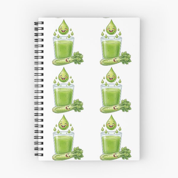 Item preview, Happy Celery Juice Party with Cute Juice Drop designed and sold by GreenSpiritShop.