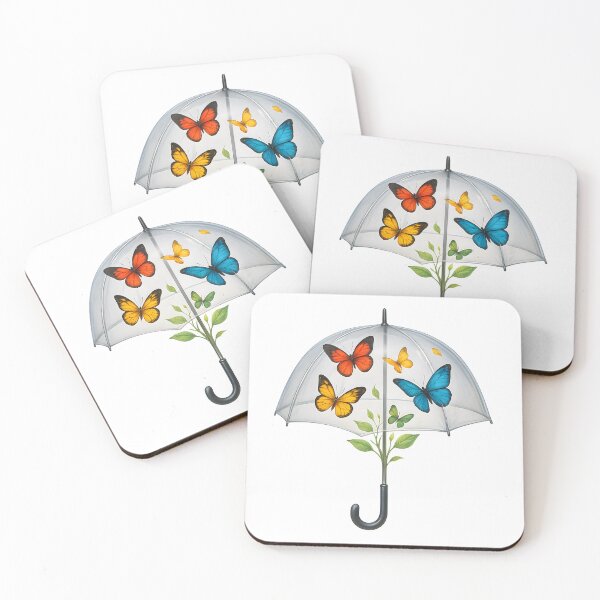 Item preview, Butterflies Under Transparent Umbrella designed and sold by Yomere.