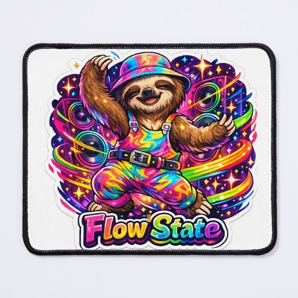 Item preview, Relax Club – Dancing Wu Wei Sloth (3/8 Design) | Original Elwis Creative Design designed and sold by ElwisCreativ.
