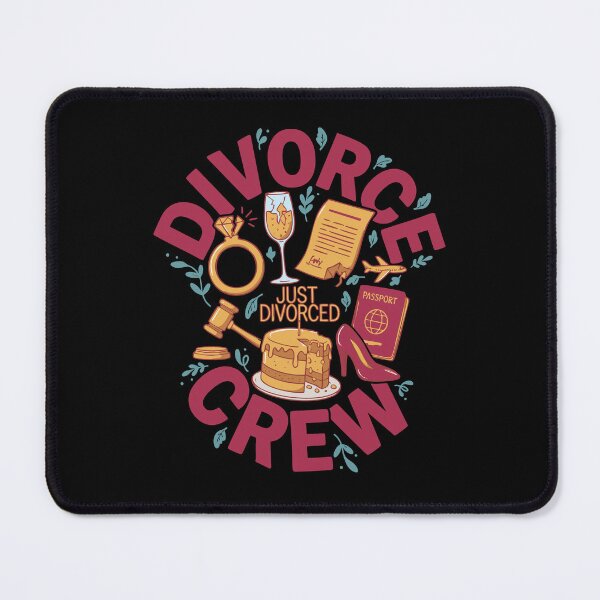 Item preview, Divorce Crew Just Divorced Divorce Party Humor designed and sold by LuminOrb.