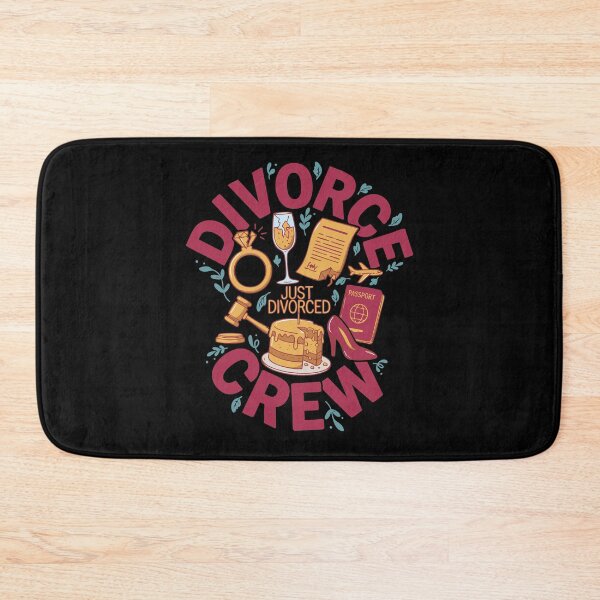 Item preview, Divorce Crew Just Divorced Divorce Party Humor designed and sold by LuminOrb.