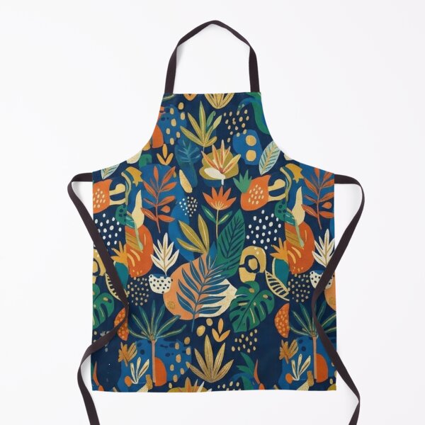 Item preview, Wildflower Abstract Pattern Phone Case – Navy & Burnt Orange Botanical Design designed and sold by Mohtarma Designs.