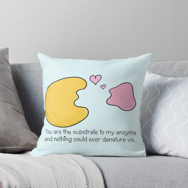 Item preview, Enzyme and Substrate Love Story designed and sold by amoebasisters.