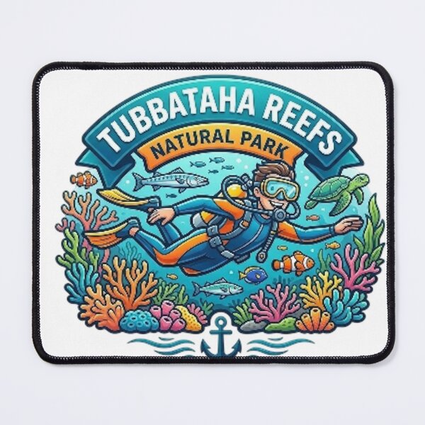 Item preview, TUBBATAHA REEFS NATURAL PARK designed and sold by likbatonboot.
