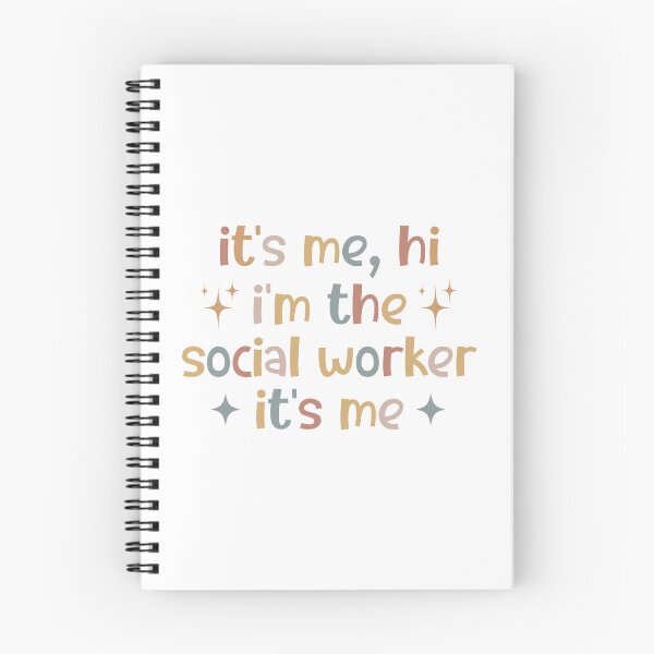 Item preview, It's Me Hi I'm The Social Worker It's Me, Funny designed and sold by faridman.
