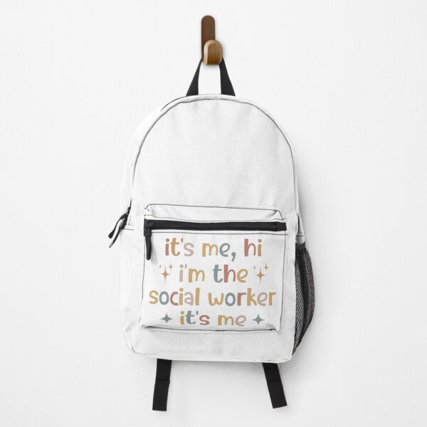Item preview, It's Me Hi I'm The Social Worker It's Me, Funny designed and sold by faridman.