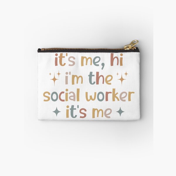 Item preview, It's Me Hi I'm The Social Worker It's Me, Funny designed and sold by faridman.