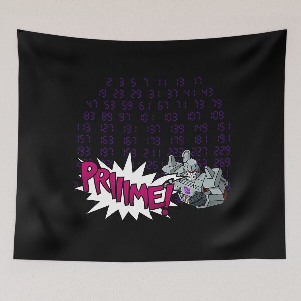 Item preview, Megatron Hates Prime Numbers designed and sold by salahekn.