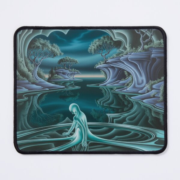Item preview, А mystical landscape, water spirit. designed and sold by Lilashakti ⭐️ ⭐️ ⭐️ ⭐️ ⭐️.