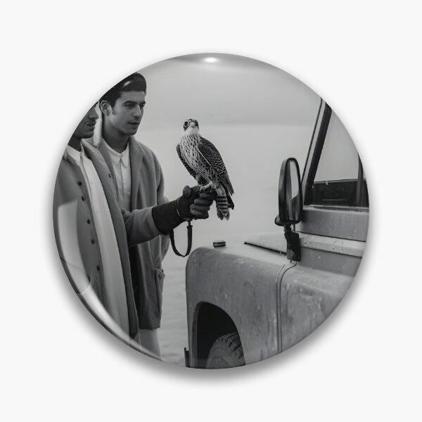 Item preview, Falconer's Pride: Empty Quarter 1968 designed and sold by GoldenVerseArt.