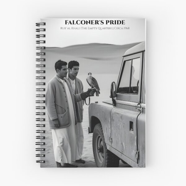 Item preview, Falconer's Pride: Empty Quarter 1968 designed and sold by GoldenVerseArt.