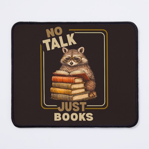 Item preview, Vintage Raccoon Reading Books Shirt – Introvert Bookworm Aesthetic, Retro Scholar Animal, Library Nerd Gift designed and sold by HOUSE OF TIST.