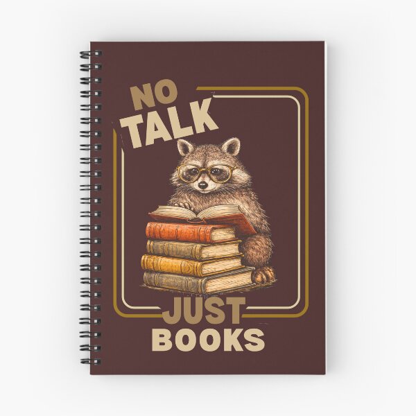 Item preview, Vintage Raccoon Reading Books Shirt – Introvert Bookworm Aesthetic, Retro Scholar Animal, Library Nerd Gift designed and sold by HOUSE OF TIST.