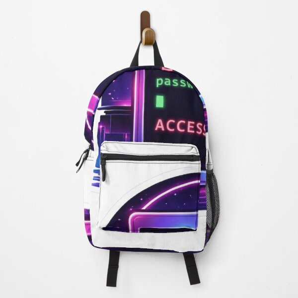 Item preview, Retro Neon "Access Denied" Computer Terminal Sticker designed and sold by Bug by Design.