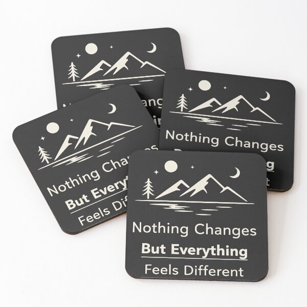 Item preview, Minimal Deep Quote Aesthetic Mountain Night Design designed and sold by apex.vibe.