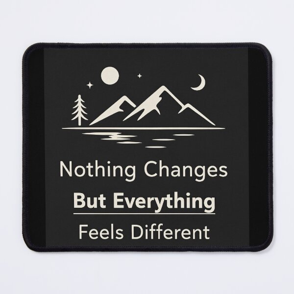 Item preview, Minimal Deep Quote Aesthetic Mountain Night Design designed and sold by apex.vibe.