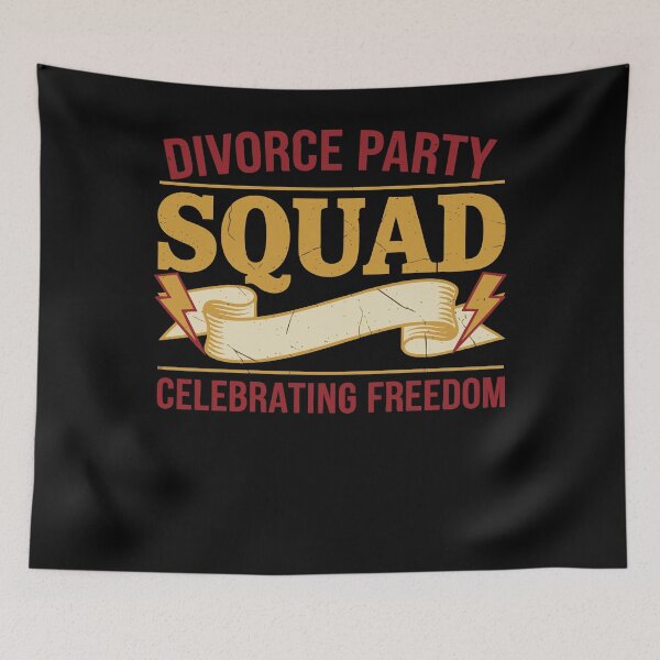 Item preview, Divorce Party Squad Finally Divorced Celebrating designed and sold by LuminOrb.