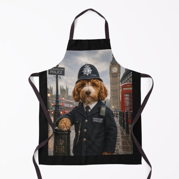 Item preview, Cockapoo Metropolitan Police Officer in London designed and sold by Paul Thompson Photography.