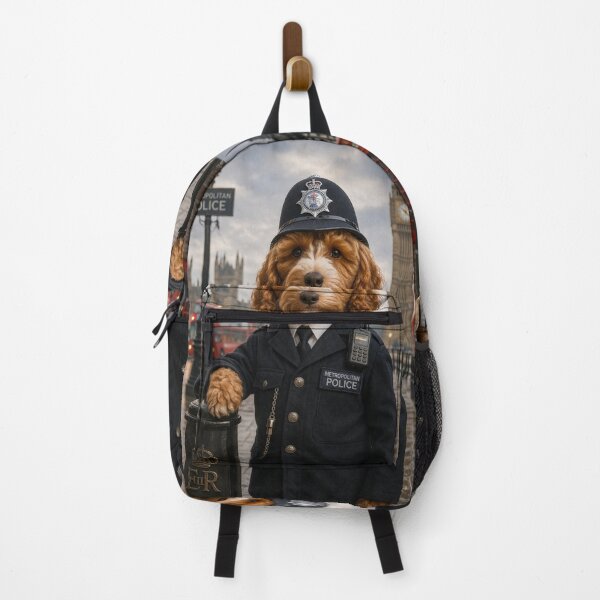 Item preview, Cockapoo Metropolitan Police Officer in London designed and sold by Paul Thompson Photography.