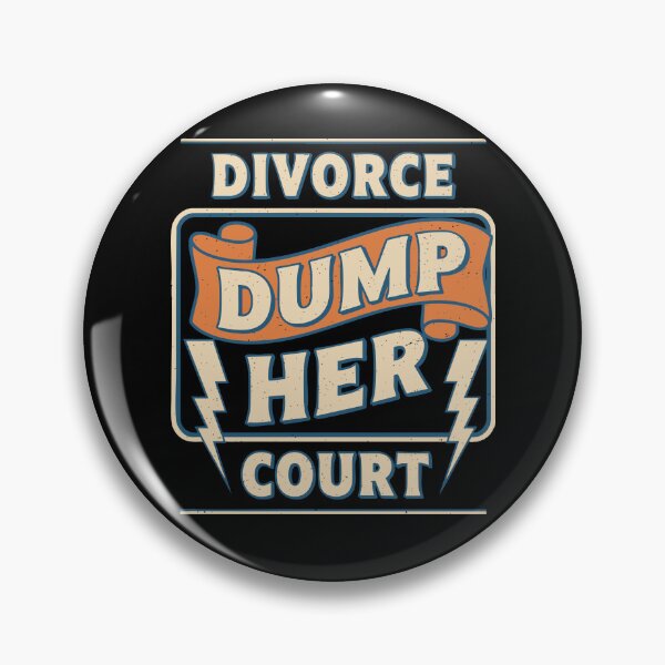 Item preview, Divorce Dump Her Court Newly Divorced Humor designed and sold by LuminOrb.