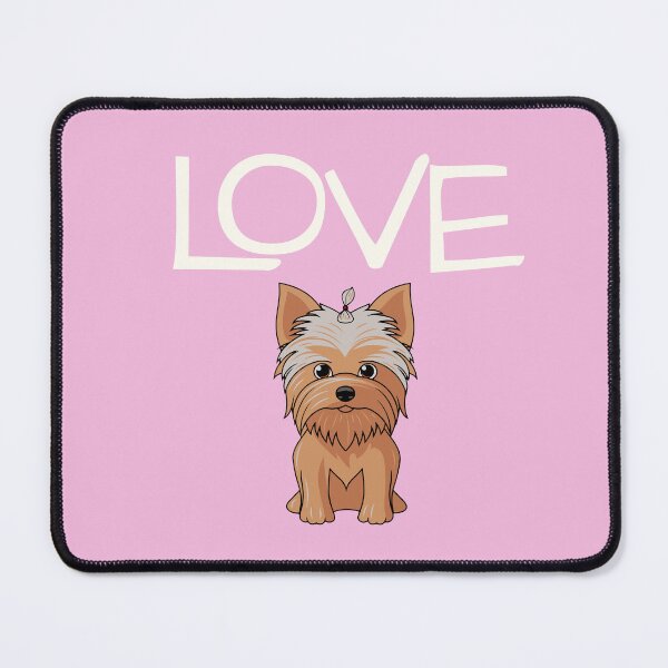 Item preview, Simply Love Yorkie – Cute Yorkshire Terrier Dog Illustration designed and sold by Teacuppupdesign.