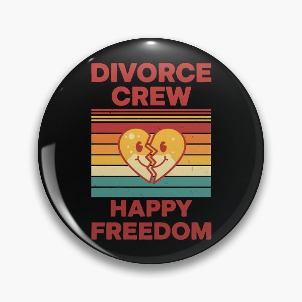 Item preview, Divorce Crew Happy Freedom Finally Divorced designed and sold by LuminOrb.