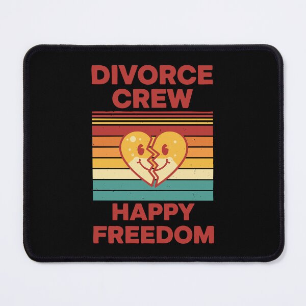 Item preview, Divorce Crew Happy Freedom Finally Divorced designed and sold by LuminOrb.