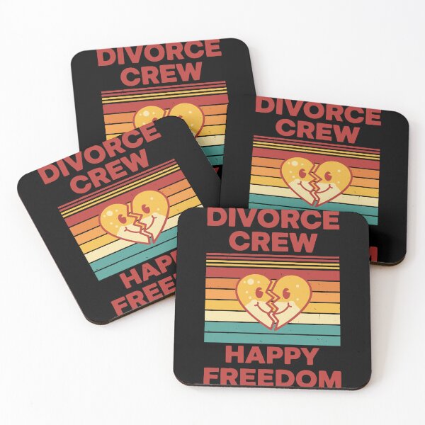Item preview, Divorce Crew Happy Freedom Finally Divorced designed and sold by LuminOrb.