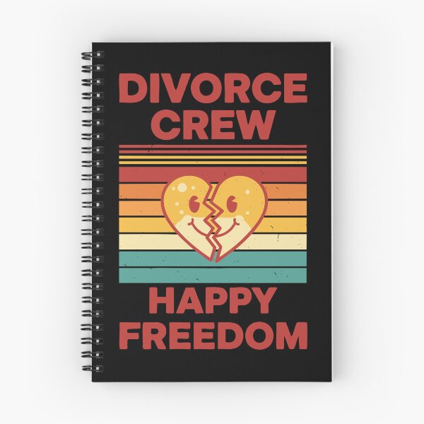 Item preview, Divorce Crew Happy Freedom Finally Divorced designed and sold by LuminOrb.
