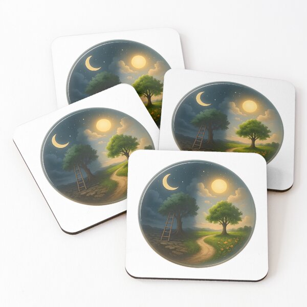 Item preview, Day and Night Nature World in Glass designed and sold by Yomere.
