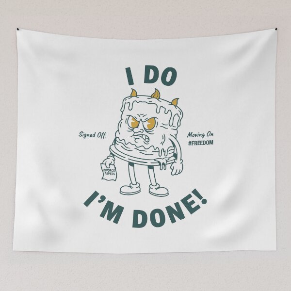 Item preview, Divorce I Do Im Done Finally Divorced Divorce designed and sold by LuminOrb.