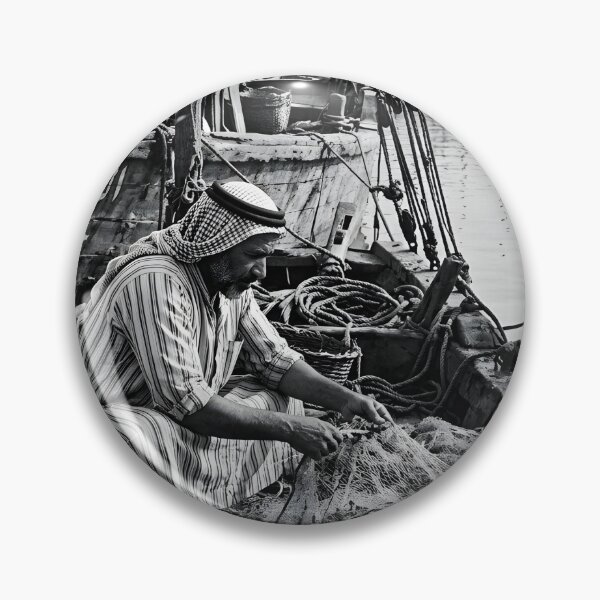 Item preview, Al-Razzaq Harbor: Old Jeddah Waterfront 1961 designed and sold by GoldenVerseArt.
