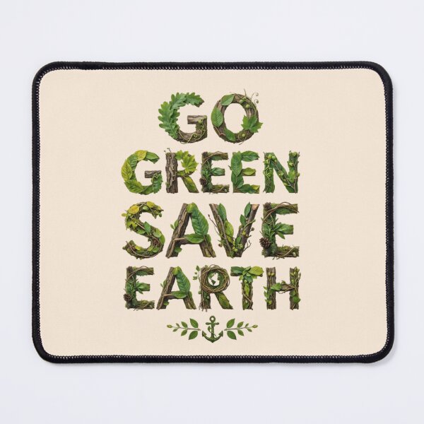 Item preview, Earth Day Go Green Save Earth Nature Design designed and sold by Pure Craft.
