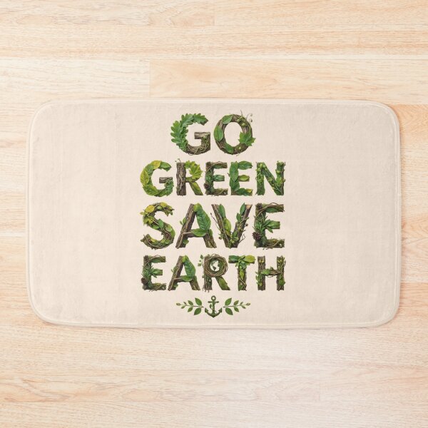 Item preview, Earth Day Go Green Save Earth Nature Design designed and sold by Pure Craft.